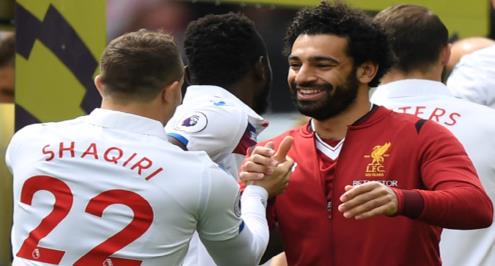ليفربول: أنفيلد يجمع صلاح وشاكيري بعد 6 سنوات من مواجهة رانكوف